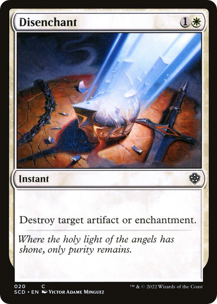 Disenchant 20 card from Starter Commander Decks