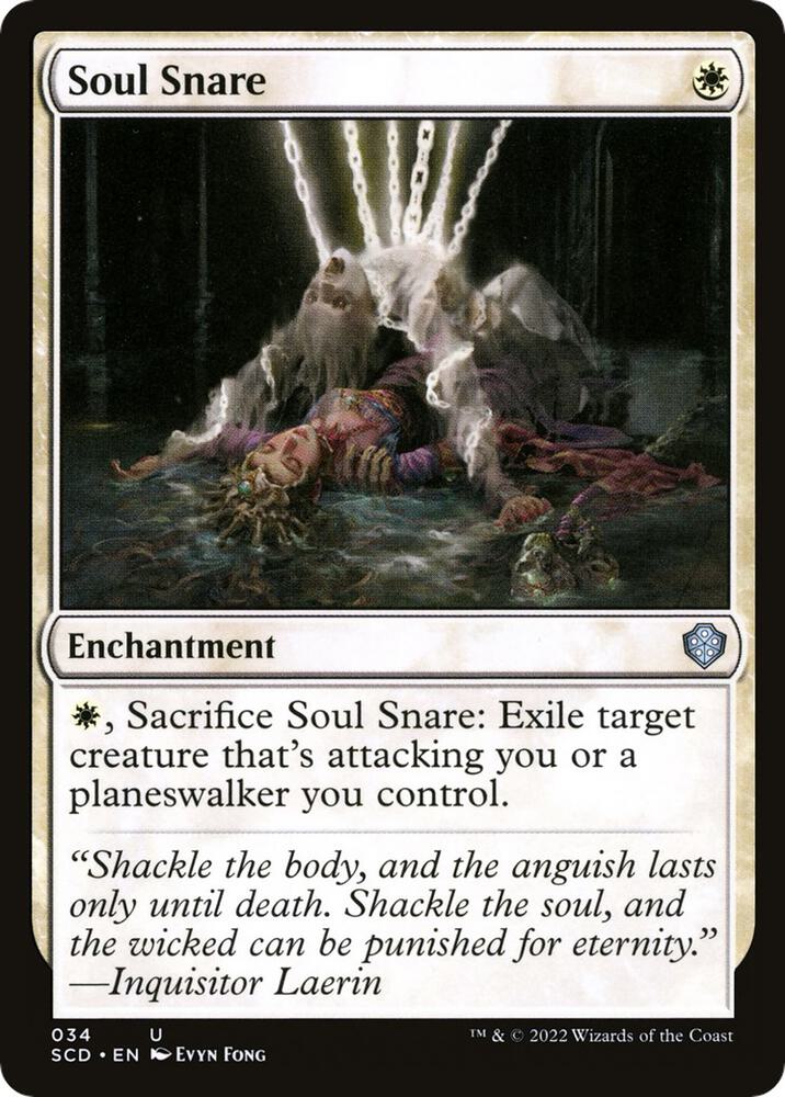 Soul Snare 34 card from Starter Commander Decks