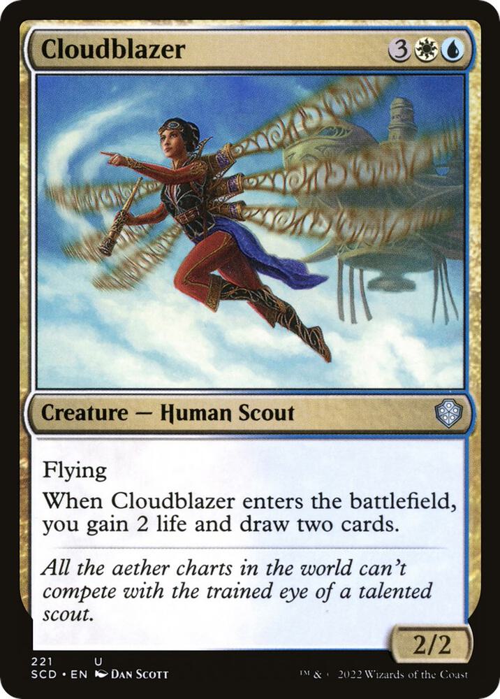 Cloudblazer 221 card from Starter Commander Decks