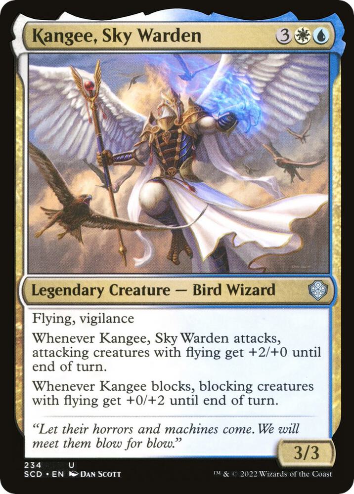 Kangee, Sky Warden 234 card from Starter Commander Decks