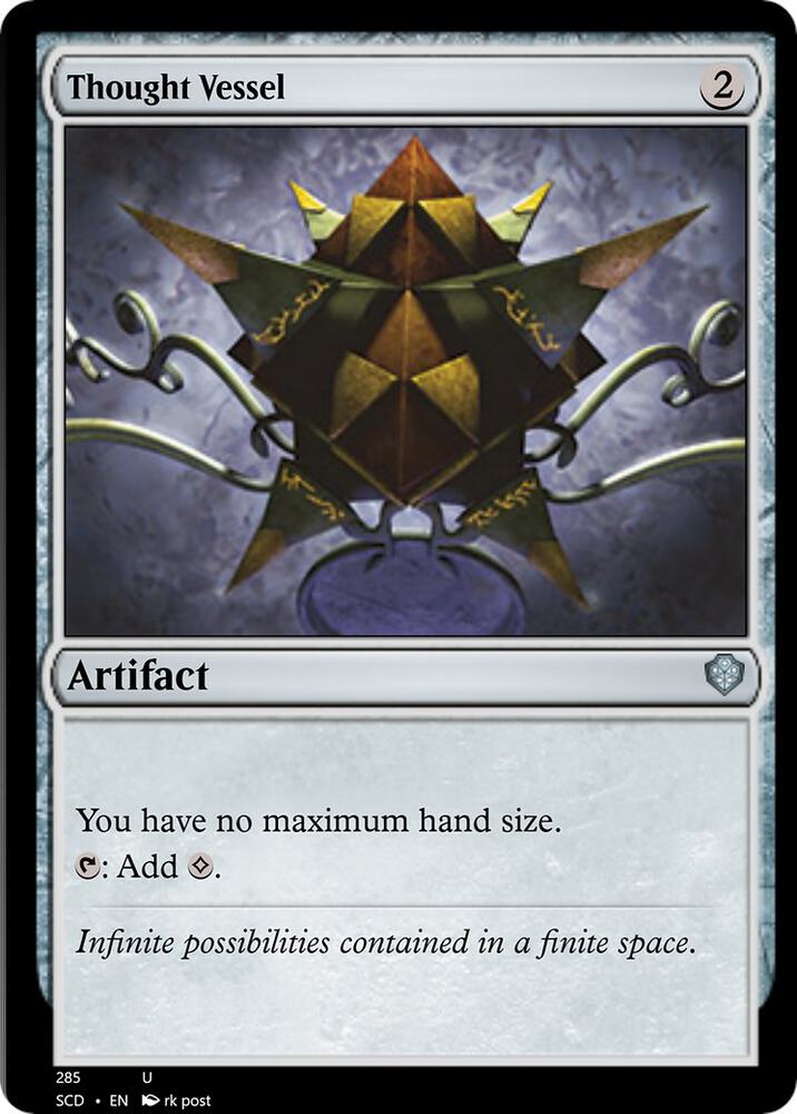Thought Vessel 285 card from Starter Commander Decks