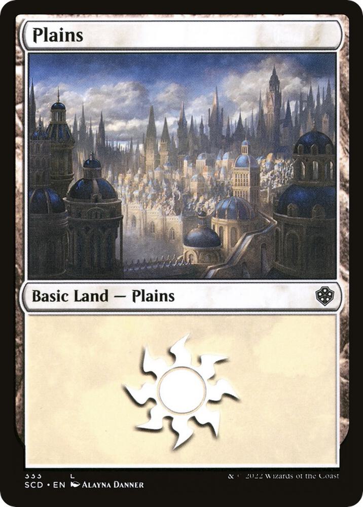 Plains 333 card from Starter Commander Decks
