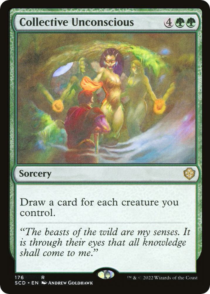 Collective Unconscious 176 card from Starter Commander Decks