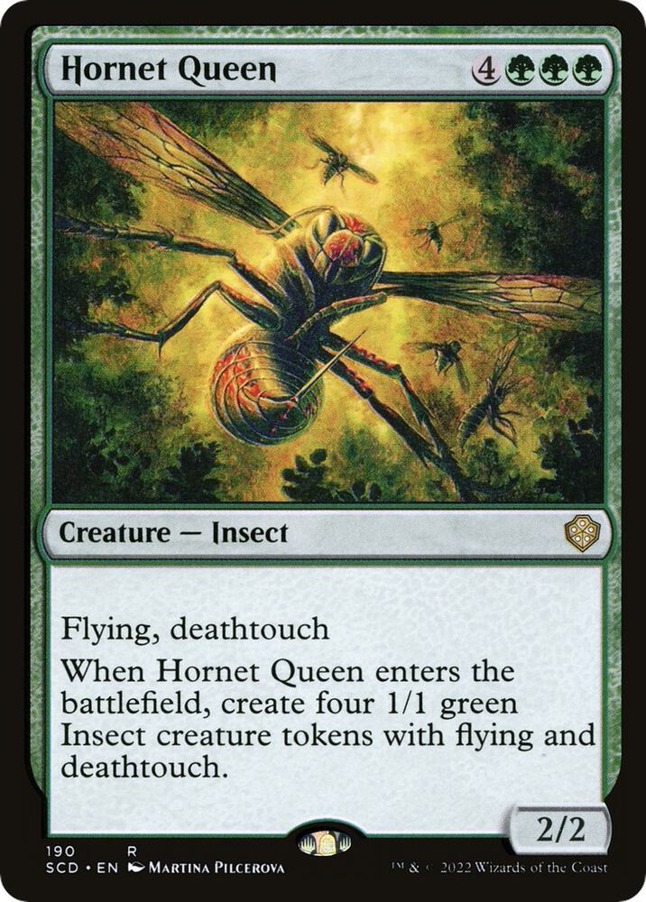 Hornet Queen 190 card from Starter Commander Decks