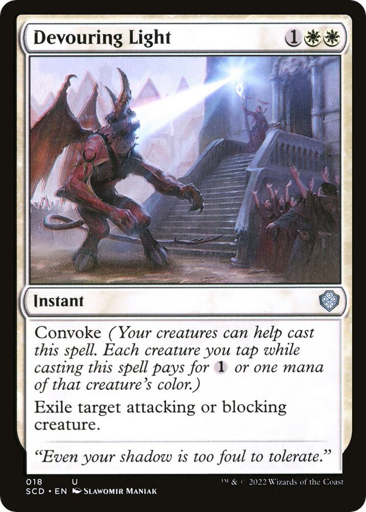 Devouring Light 18 card from Starter Commander Decks
