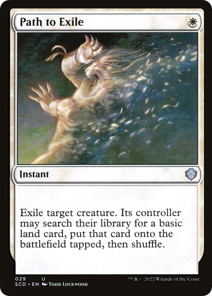Path to Exile 29 card from Starter Commander Decks