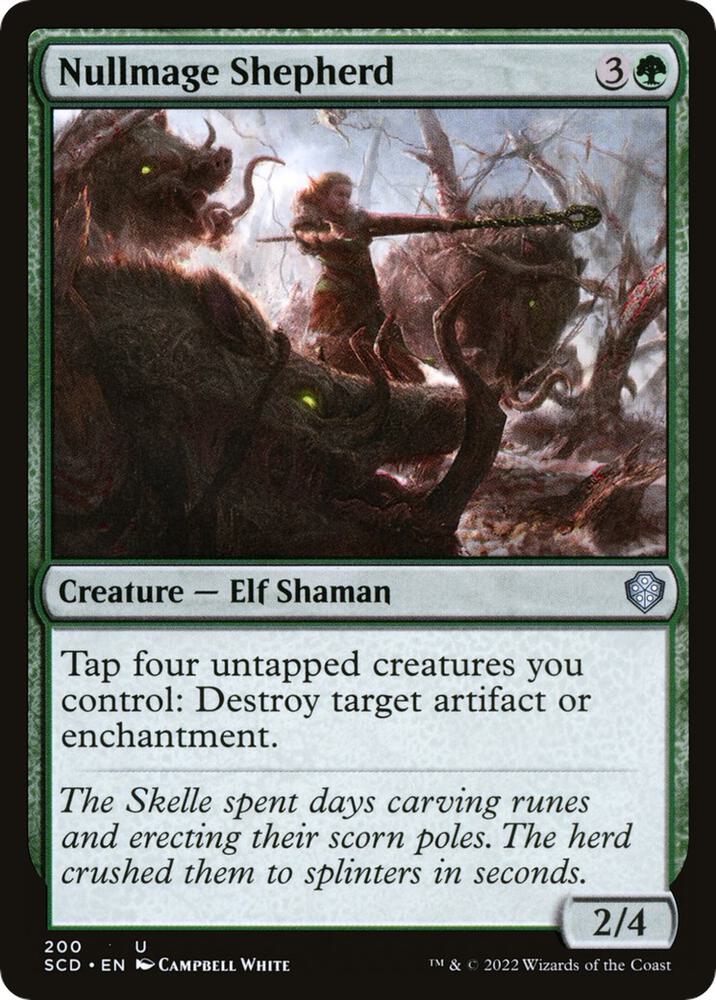 Nullmage Shepherd 200 card from Starter Commander Decks