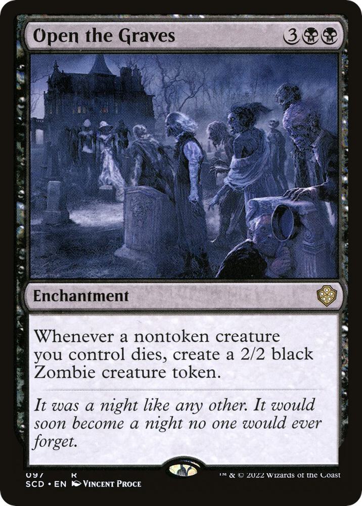 Open the Graves 97 card from Starter Commander Decks