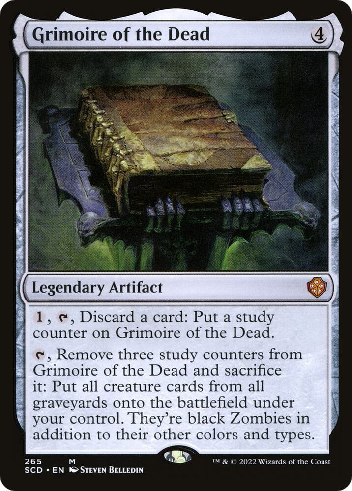 Grimoire of the Dead 265 card from Starter Commander Decks