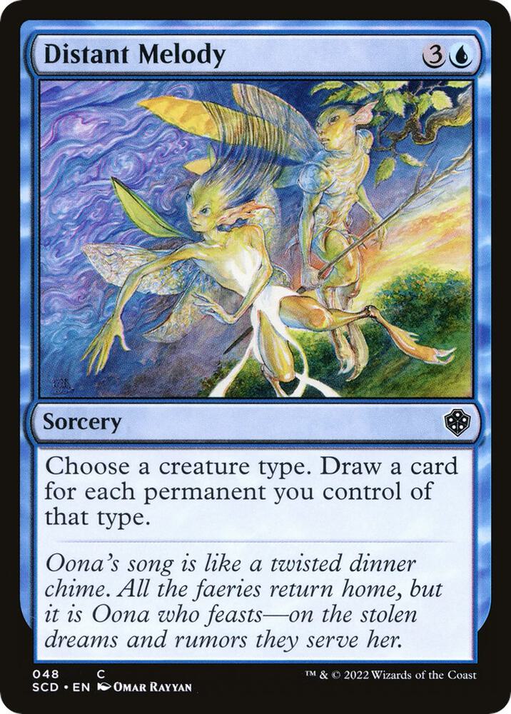 Distant Melody 48 card from Starter Commander Decks