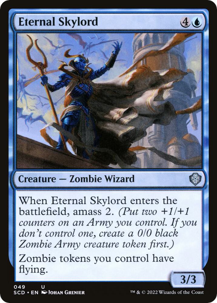 Eternal Skylord 49 card from Starter Commander Decks