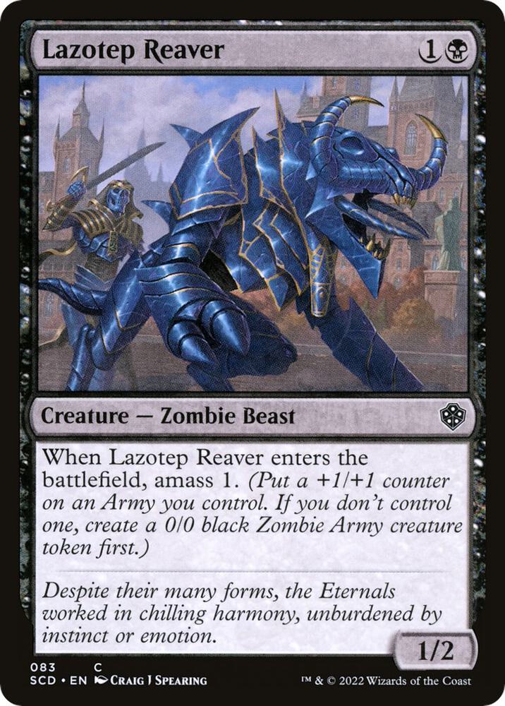 Lazotep Reaver 83 card from Starter Commander Decks