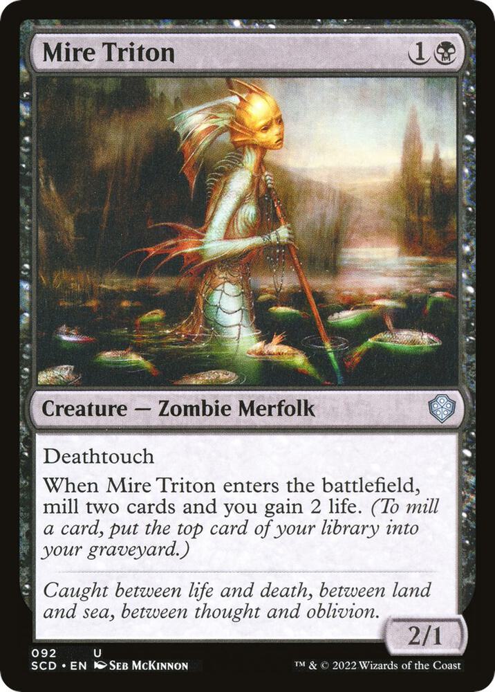 Mire Triton 92 card from Starter Commander Decks