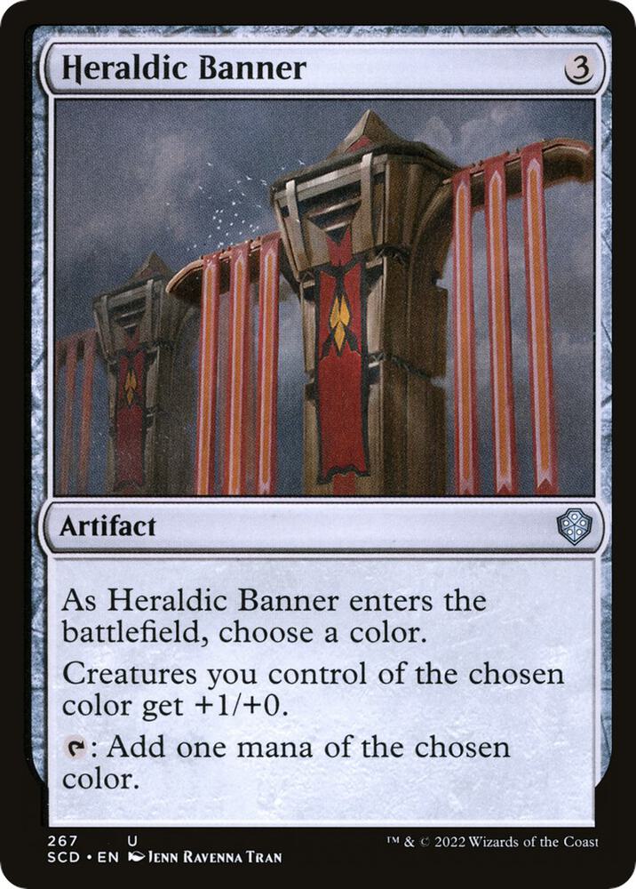 Heraldic Banner 267 card from Starter Commander Decks