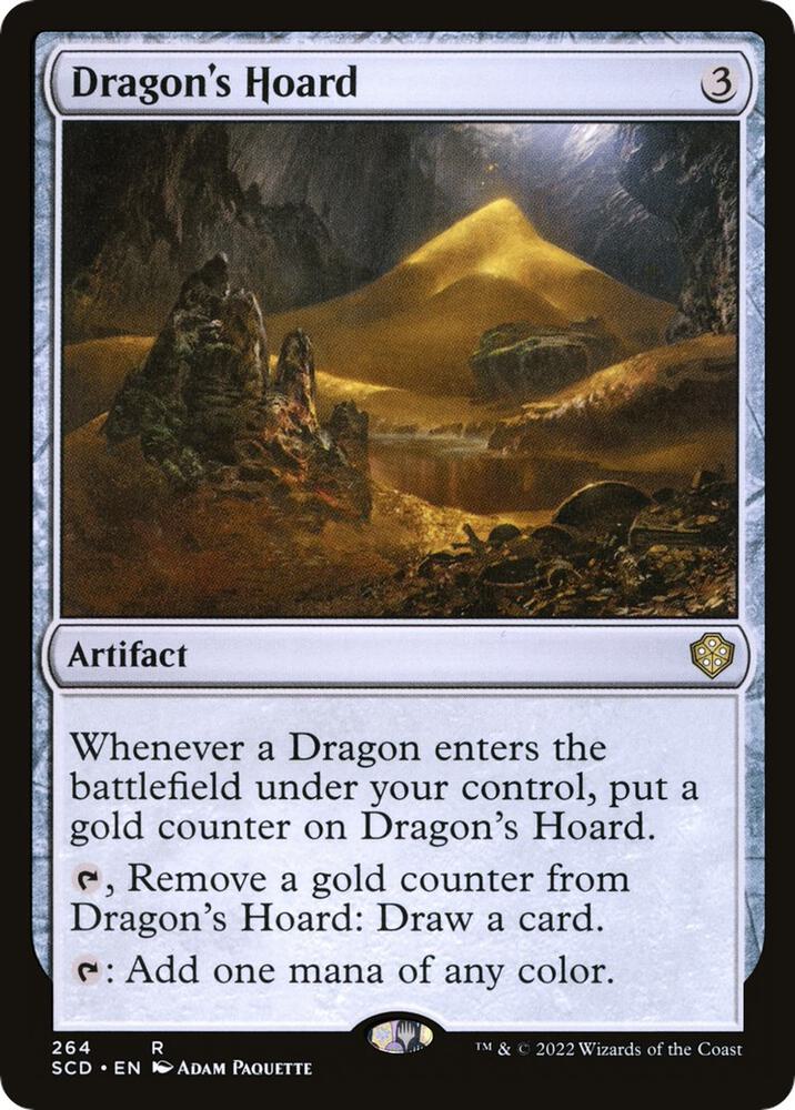 Dragon's Hoard 264 card from Starter Commander Decks