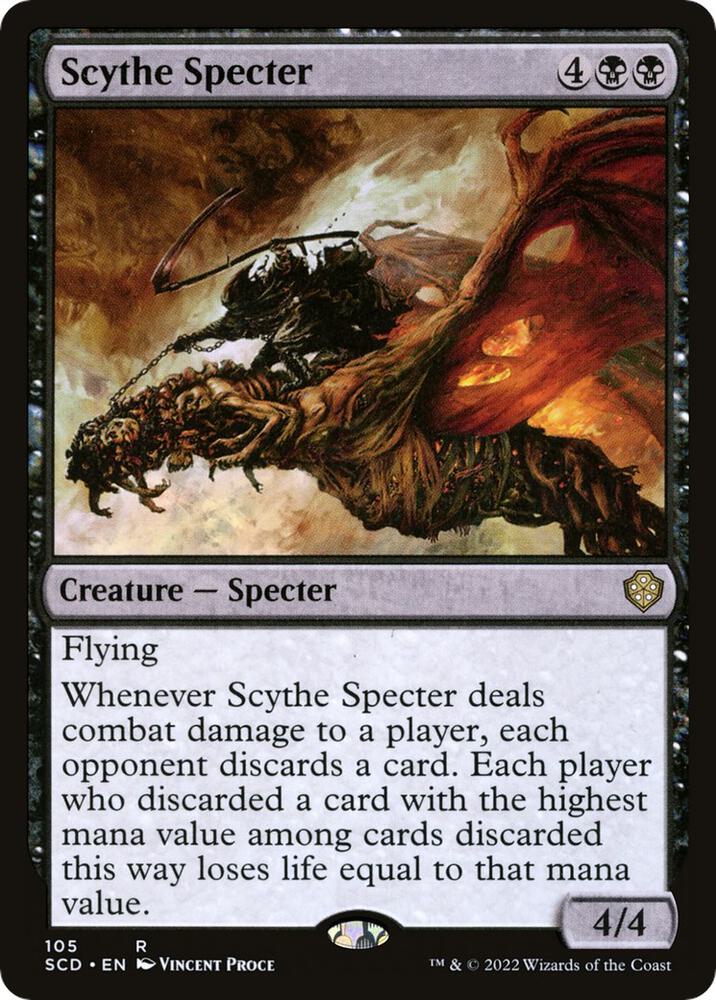Scythe Specter 105 card from Starter Commander Decks