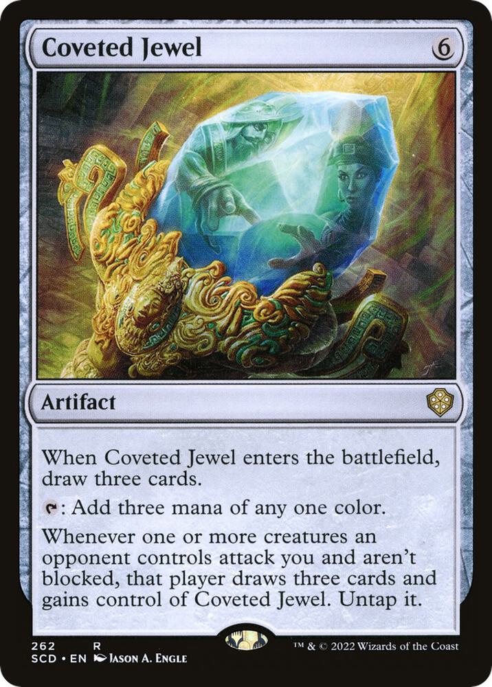 Coveted Jewel 262 card from Starter Commander Decks
