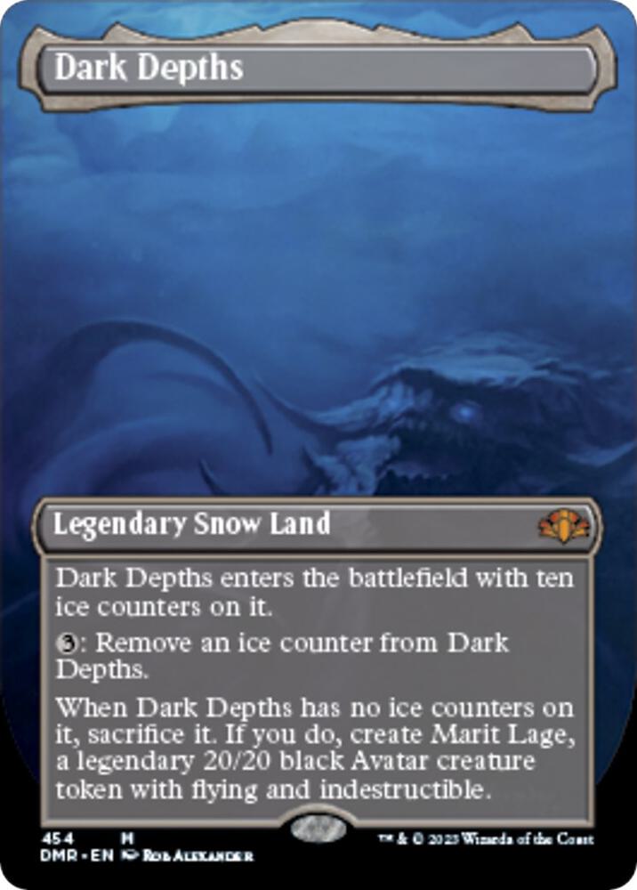 Dark Depths (Borderless) 454 card from Dominaria Remastered