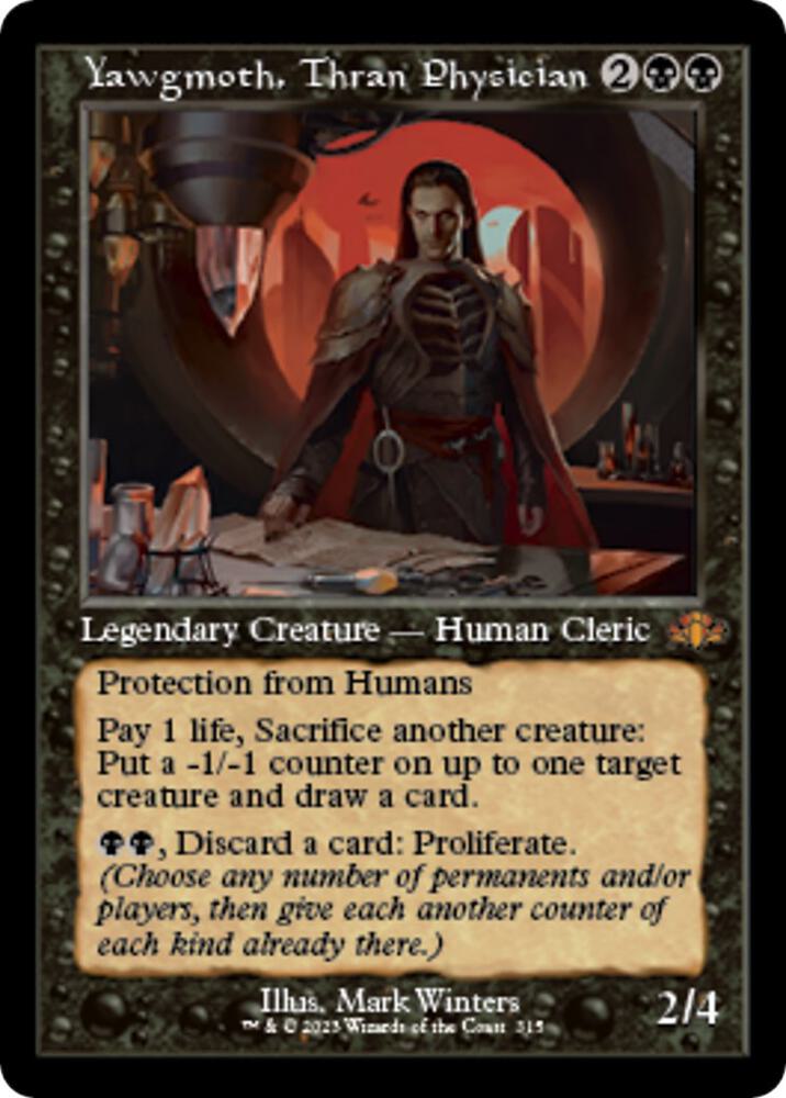 Yawgmoth, Thran Physician (Retro Frame) 315 card from Dominaria Remastered