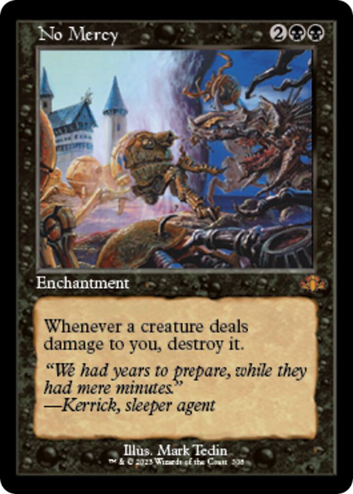 No Mercy (Retro Frame) 308 card from Dominaria Remastered