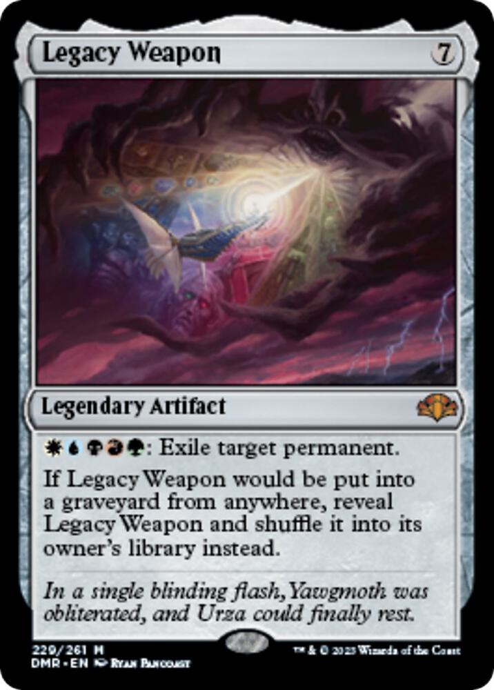 Legacy Weapon 229 card from Dominaria Remastered