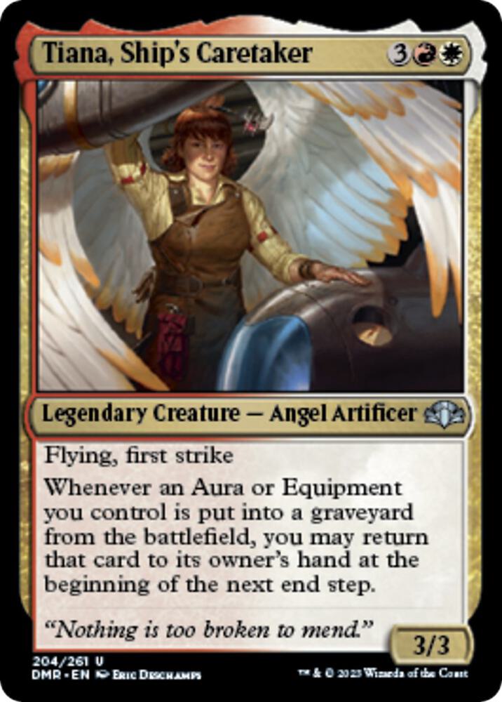 Tiana, Ship's Caretaker 204 card from Dominaria Remastered