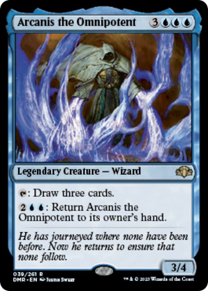 Arcanis the Omnipotent 39 card from Dominaria Remastered