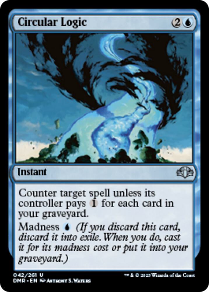 Circular Logic 42 card from Dominaria Remastered