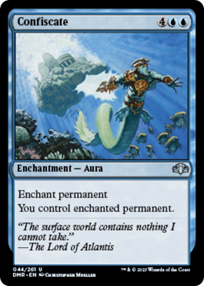 Confiscate 44 card from Dominaria Remastered