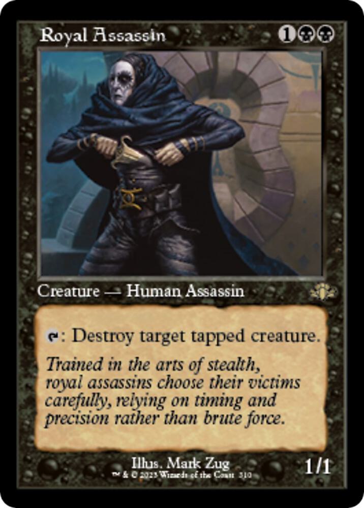 Royal Assassin (Retro Frame) 310 card from Dominaria Remastered