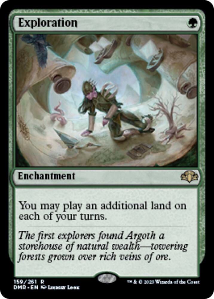 Exploration 159 card from Dominaria Remastered
