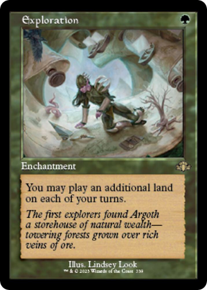 Exploration (Retro Frame) 339 card from Dominaria Remastered