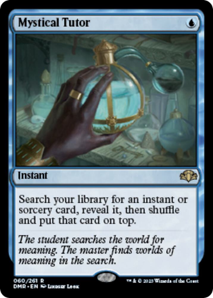 Mystical Tutor 60 card from Dominaria Remastered