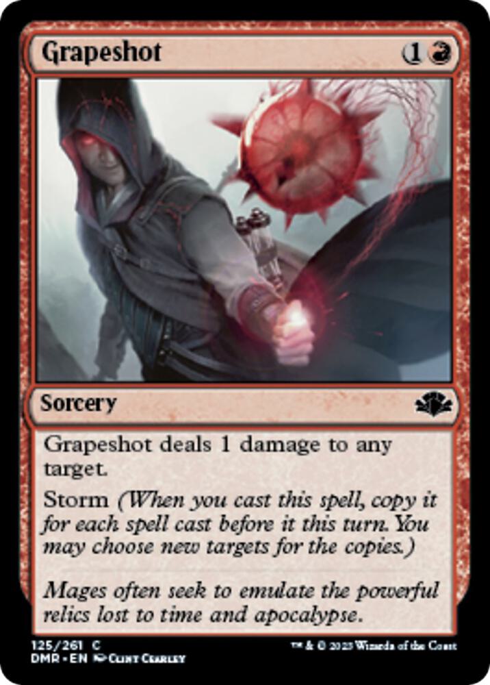 Grapeshot 125 card from Dominaria Remastered