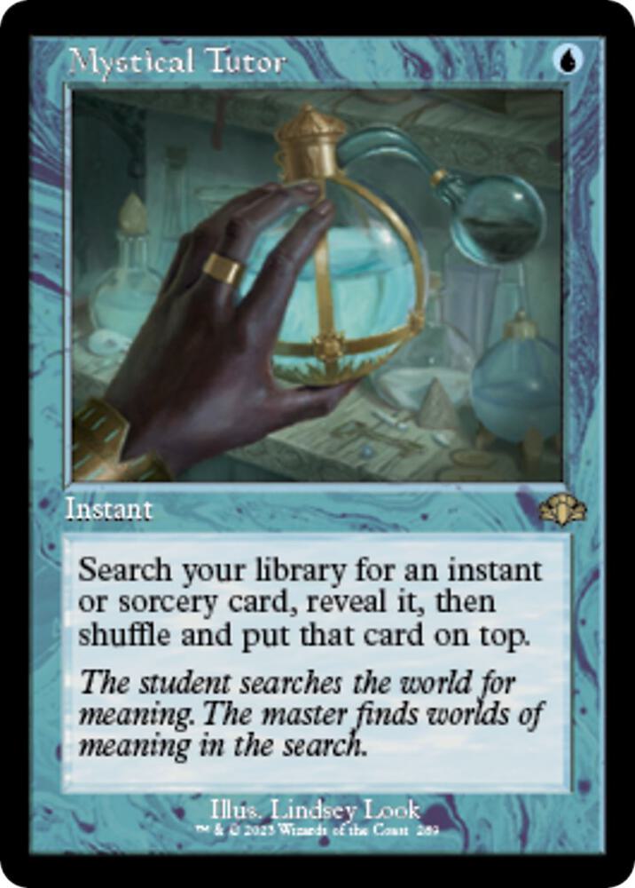 Mystical Tutor (Retro Frame) 289 card from Dominaria Remastered