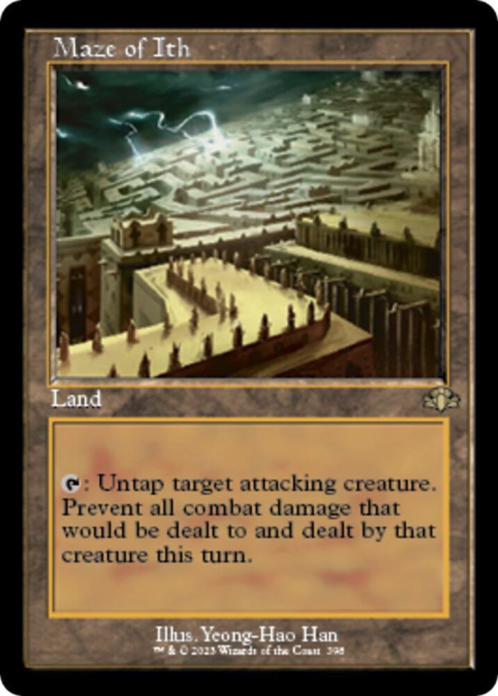 Maze of Ith (Retro Frame) 398 card from Dominaria Remastered