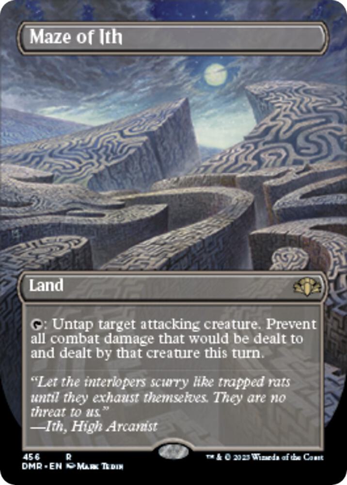 Maze of Ith (Borderless) 456 card from Dominaria Remastered