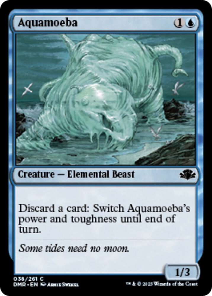 Aquamoeba 38 card from Dominaria Remastered