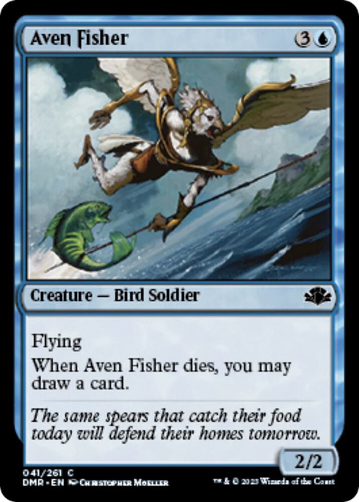 Aven Fisher 41 card from Dominaria Remastered