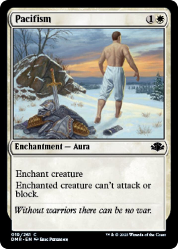 Pacifism 19 card from Dominaria Remastered