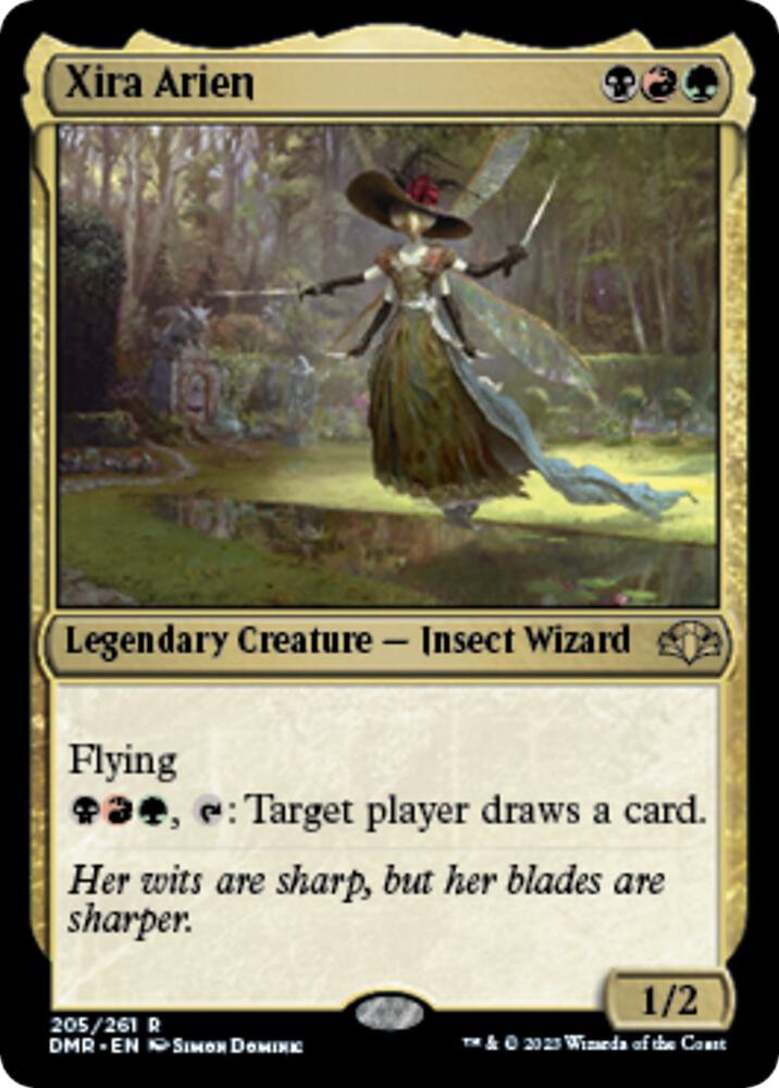 Xira Arien 205 card from Dominaria Remastered
