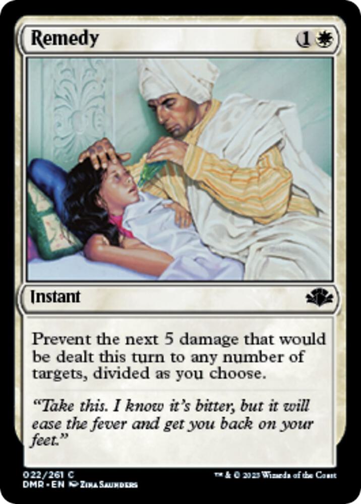 Remedy 22 card from Dominaria Remastered