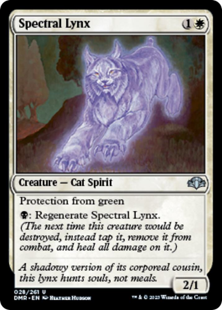 Spectral Lynx 28 card from Dominaria Remastered
