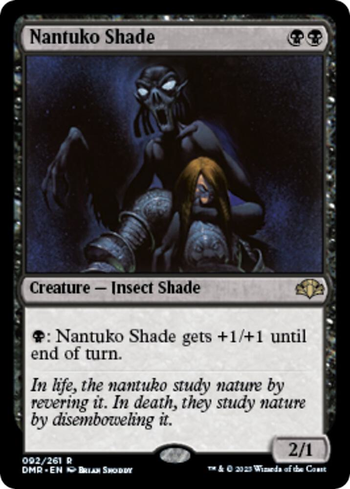 Nantuko Shade 92 card from Dominaria Remastered