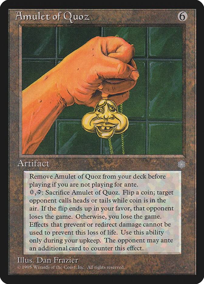 Amulet of Quoz card from Ice Age