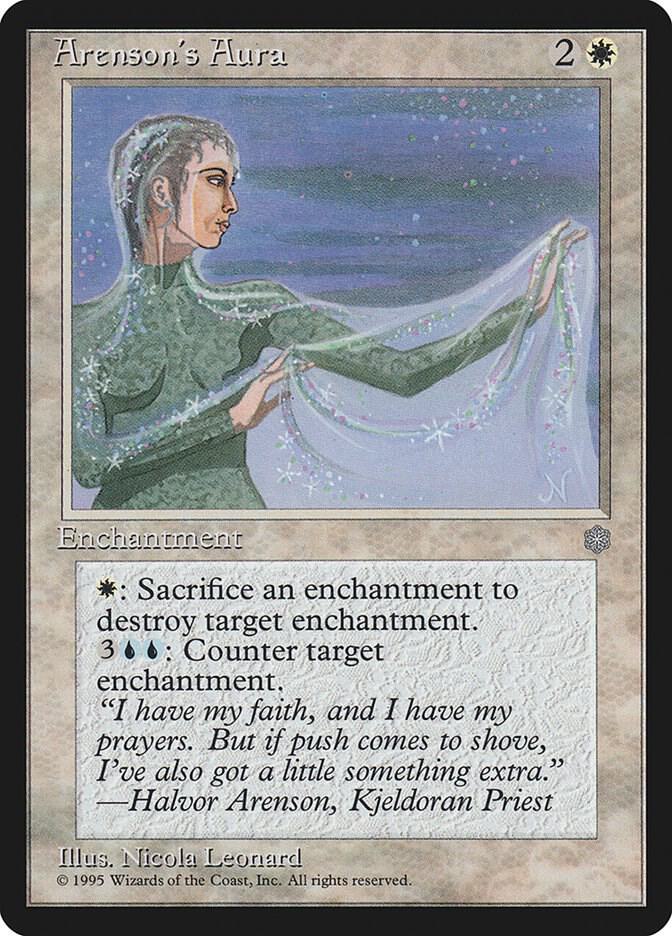 Arenson's Aura card from Ice Age