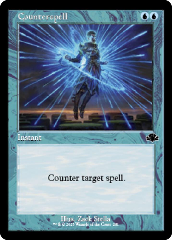 Counterspell (Retro Frame) 281 card from Dominaria Remastered