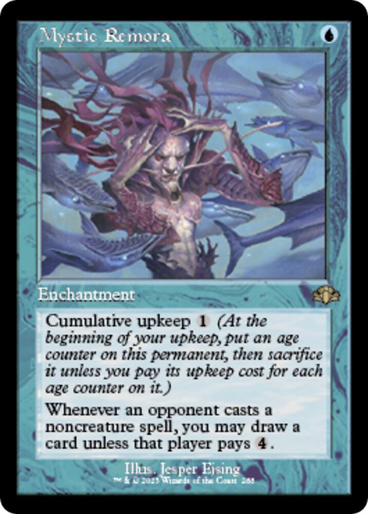 Mystic Remora (Retro Frame) 288 card from Dominaria Remastered