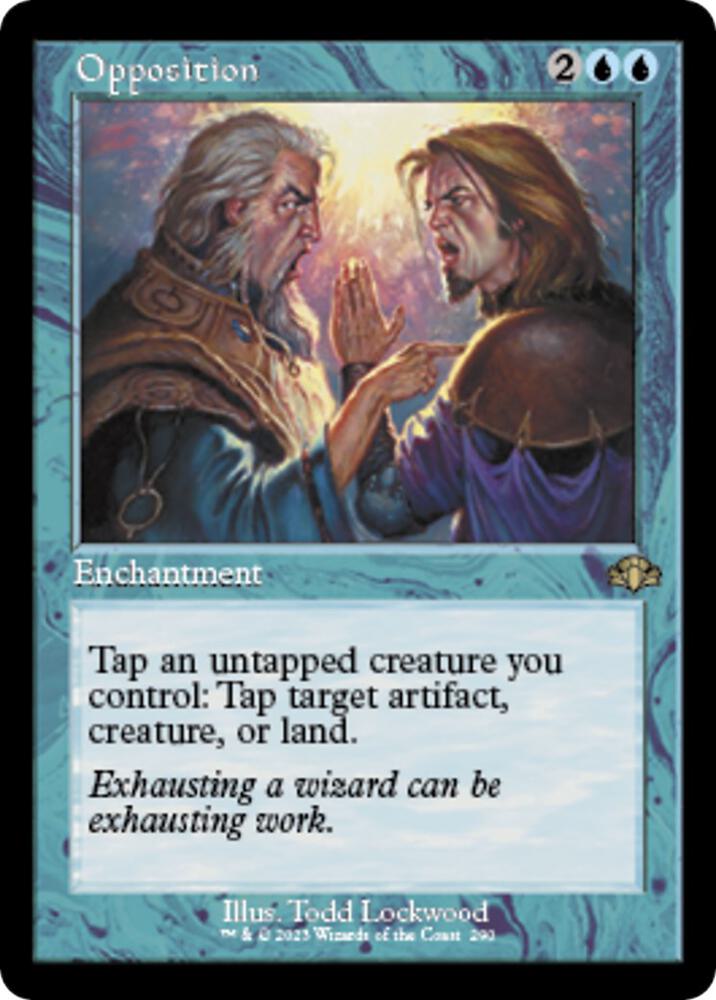 Opposition (Retro Frame) 290 card from Dominaria Remastered