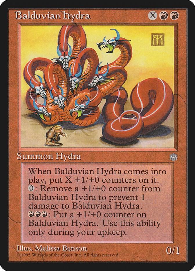 Balduvian Hydra card from Ice Age